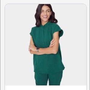 Figs Hunter Green Scrubs